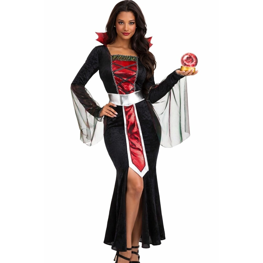 Women's Mystic Sexy Sorceress Costume Dress Medium NWT New Halloween Cosplay